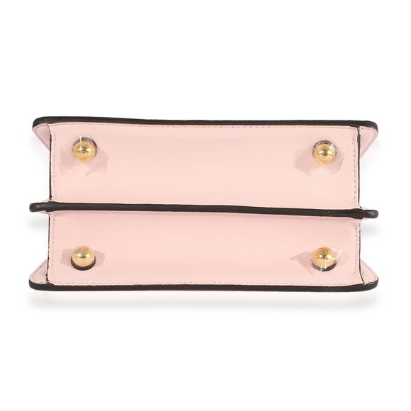 Fendi Pink Padded Nappa Leather Peekaboo ISeeU Petite - Picture 5 of 8